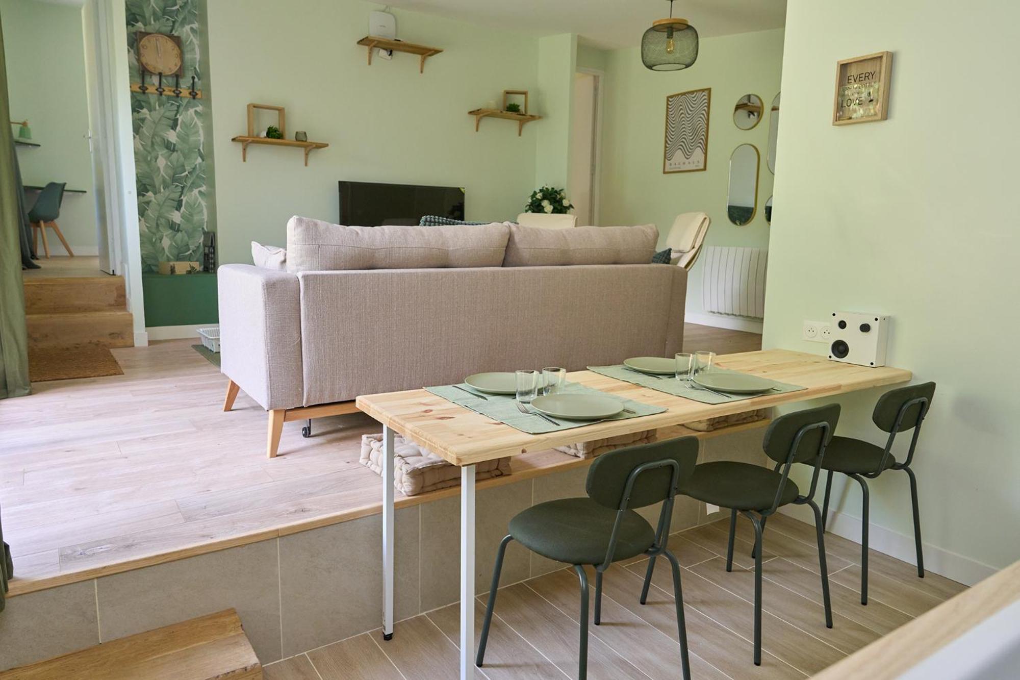 Green Escape - Cozy & Chill Brunoy エクステリア 写真