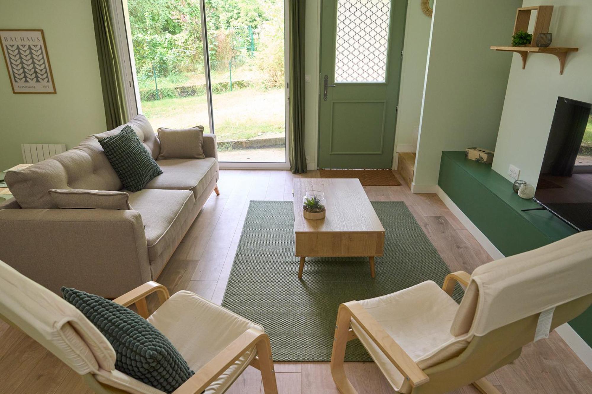 Green Escape - Cozy & Chill Brunoy エクステリア 写真