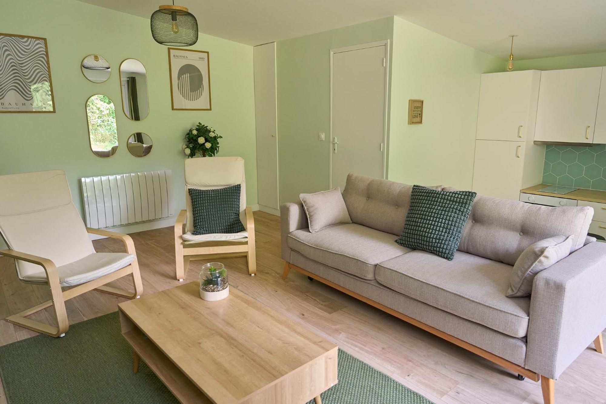 Green Escape - Cozy & Chill Brunoy エクステリア 写真