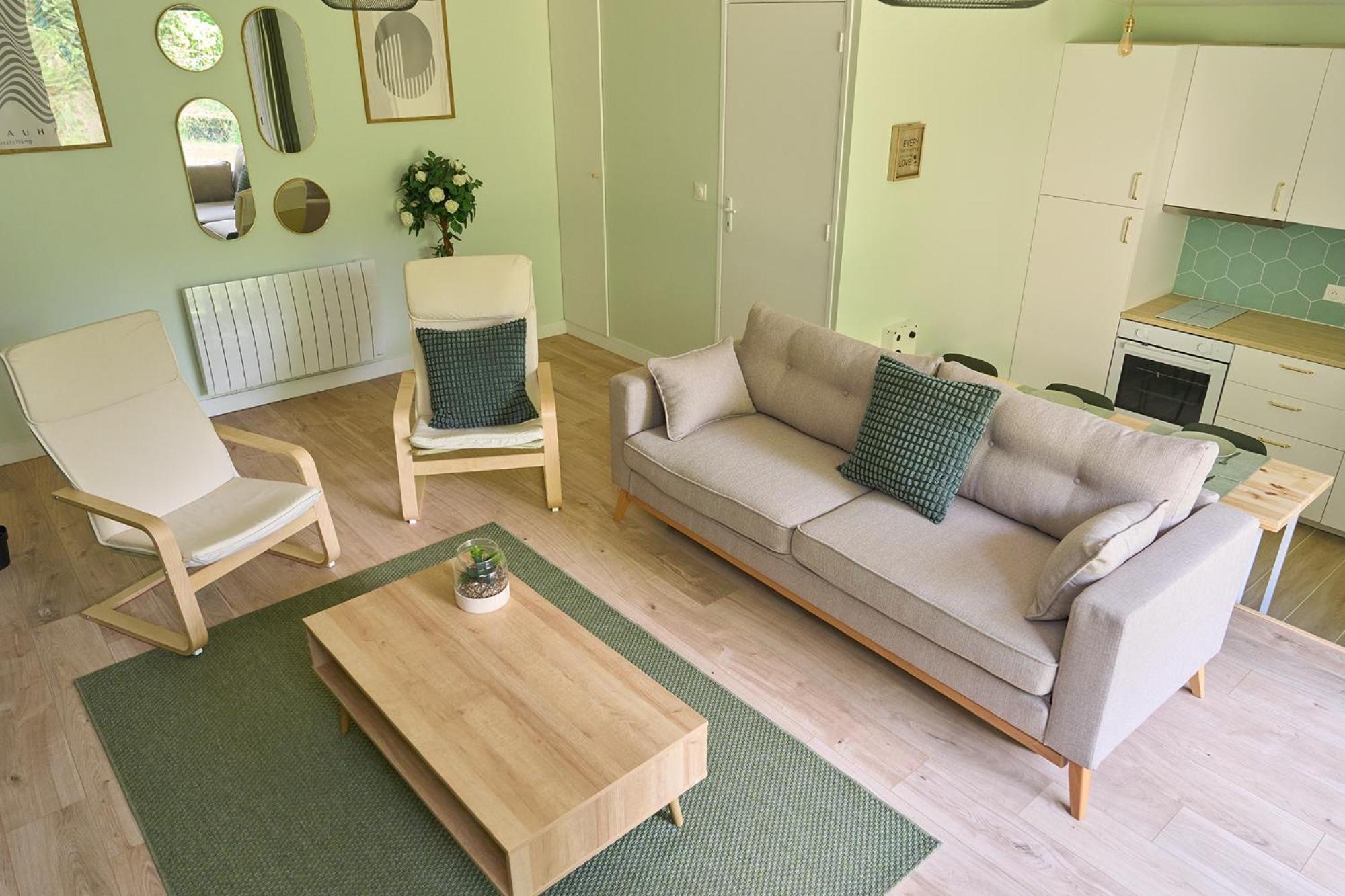Green Escape - Cozy & Chill Brunoy エクステリア 写真