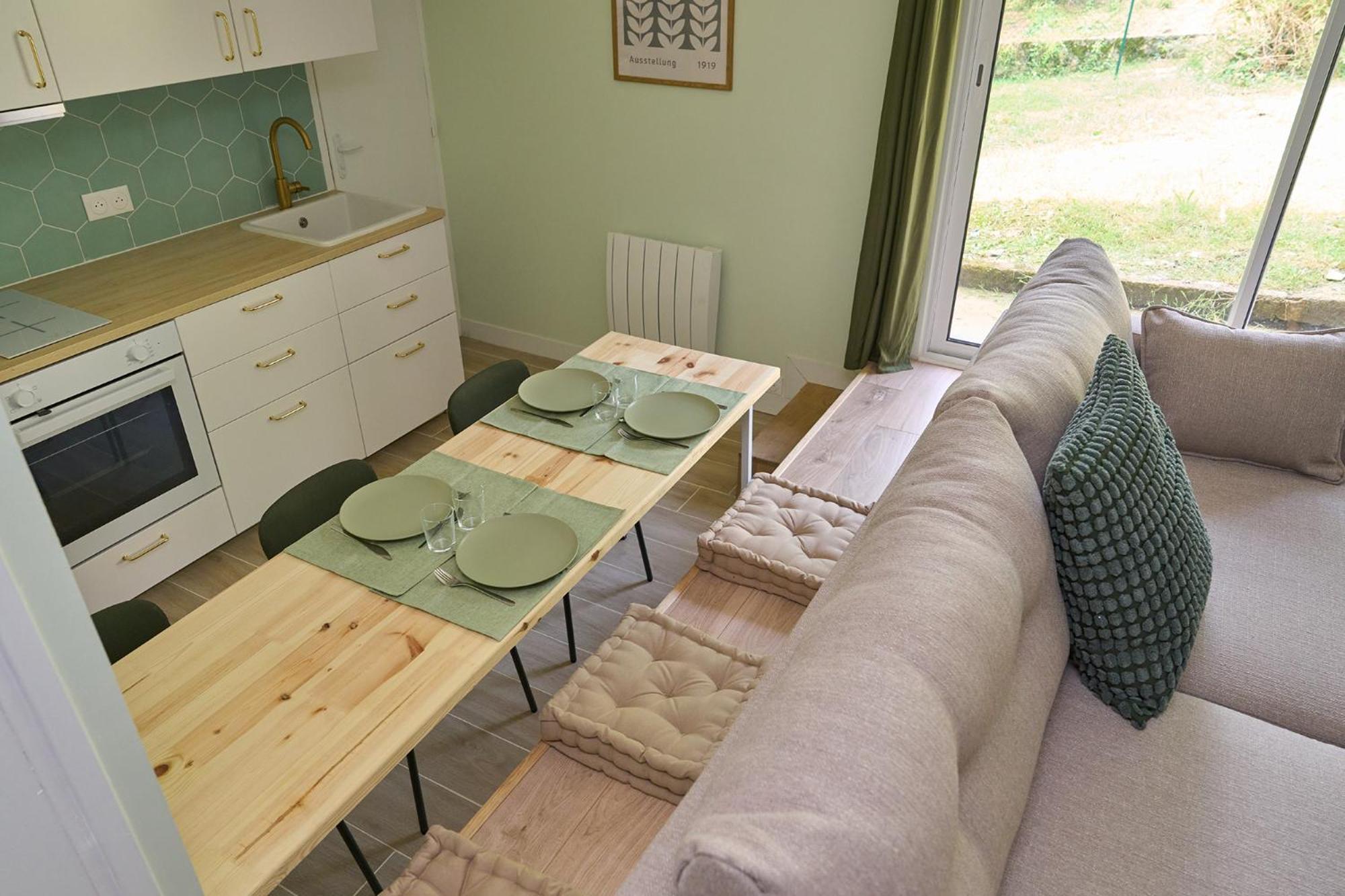 Green Escape - Cozy & Chill Brunoy エクステリア 写真