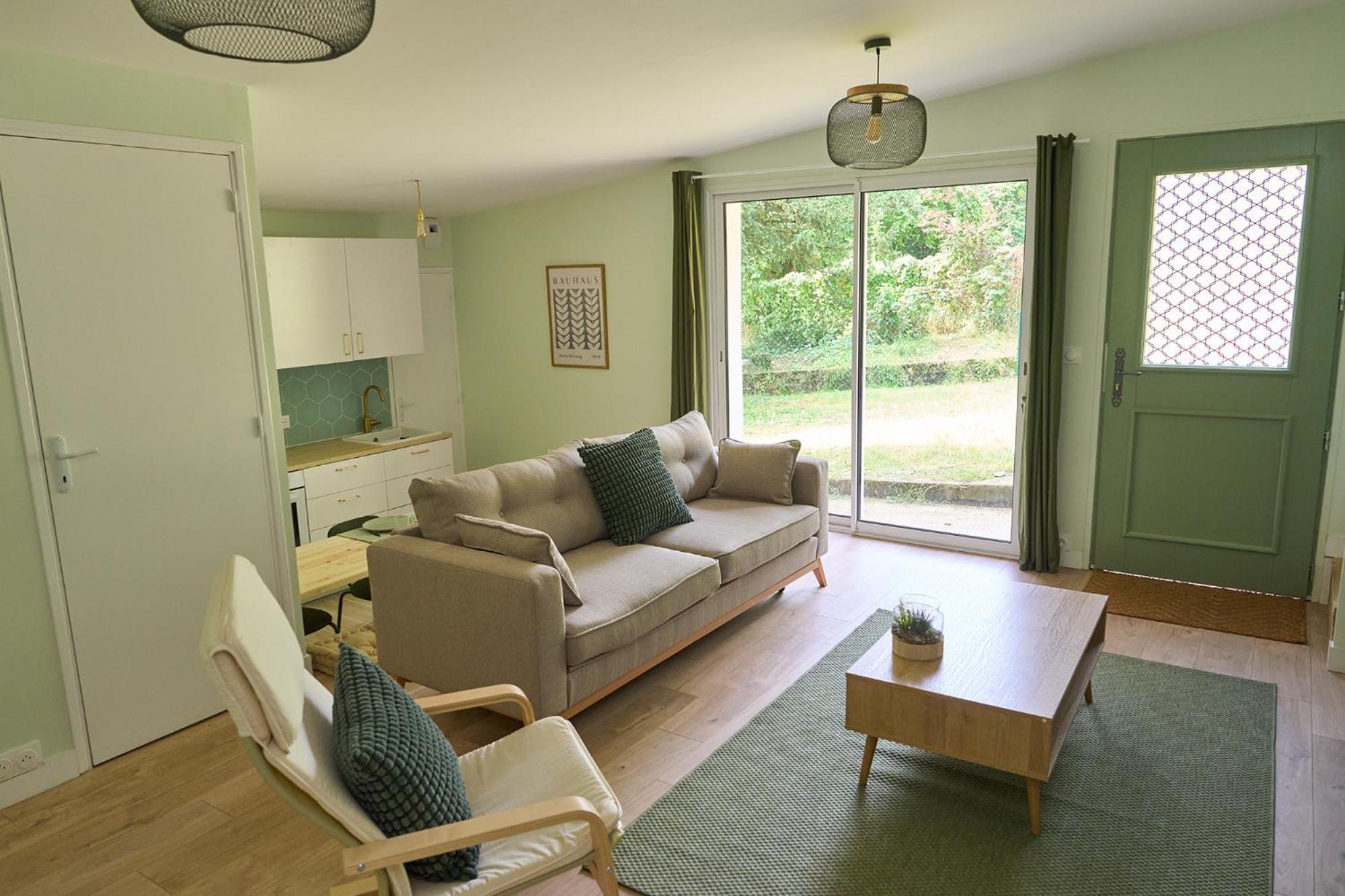 Green Escape - Cozy & Chill Brunoy エクステリア 写真